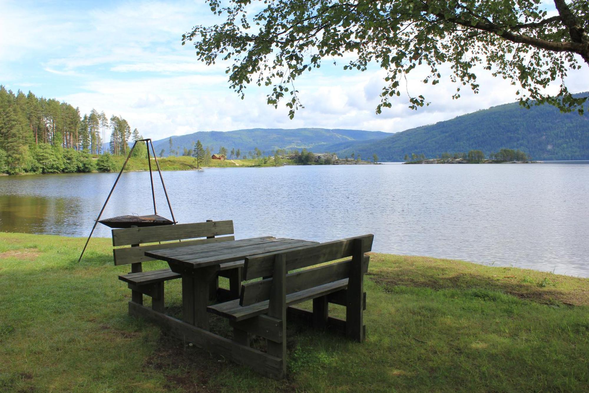 Nisser Hyttegrend Og Camping Fjone Exterior foto