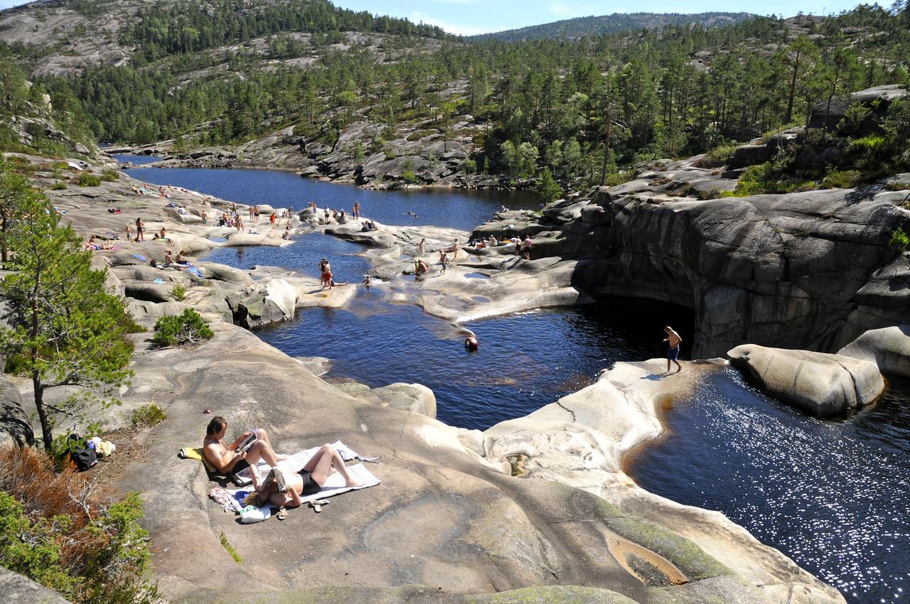 Nisser Hyttegrend Og Camping Fjone Exterior foto